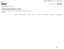 Tablet Screenshot of bobandmarney.com